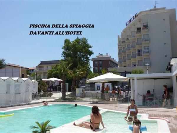 Hotel Admiral - on the beach a Riccione