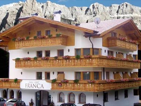 Garni Hotel Franca b&b a Selva di Val Gardena